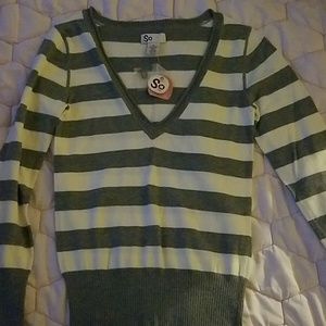 NWT SO long sleeve sweater